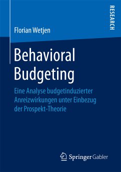 Behavioral Budgeting (eBook, PDF) - Wetjen, Florian