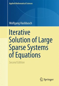 Iterative Solution of Large Sparse Systems of Equations (eBook, PDF) - Hackbusch, Wolfgang