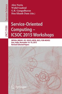 Service-Oriented Computing - ICSOC 2015 Workshops (eBook, PDF)