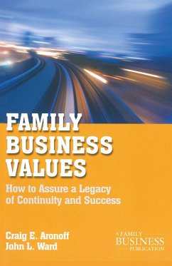 Family Business Values (eBook, PDF) - Aronoff, C.; Ward, J.