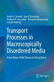 Transport Processes in Macroscopically Disordered Media (eBook, PDF)
