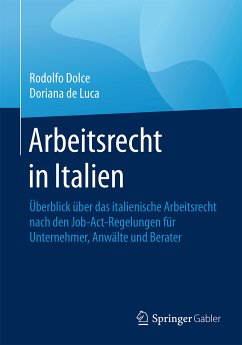 Arbeitsrecht in Italien (eBook, PDF) - Dolce, Rodolfo; de Luca, Dorianna