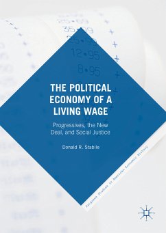 The Political Economy of a Living Wage (eBook, PDF) - Stabile, Donald