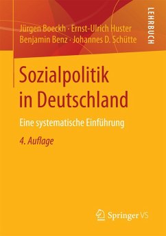 Sozialpolitik in Deutschland (eBook, PDF) - Boeckh, Jürgen; Huster, Ernst-Ulrich; Benz, Benjamin; Schütte, Johannes D.