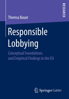 Responsible Lobbying (eBook, PDF) - Bauer, Theresa