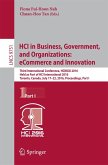 HCI in Business, Government, and Organizations: eCommerce and Innovation (eBook, PDF)