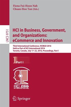 HCI in Business, Government, and Organizations: eCommerce and Innovation (eBook, PDF)