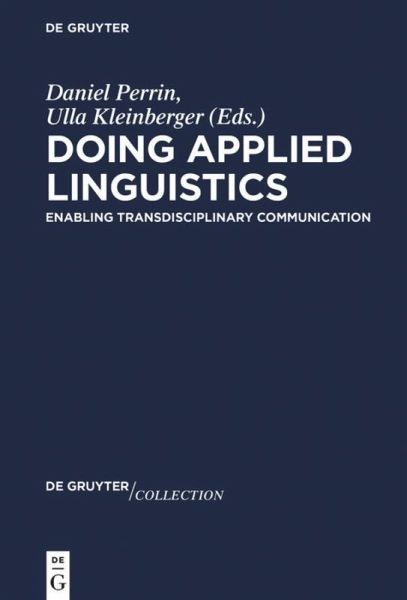 Doing Applied Linguistics Doing Applied Linguistics
