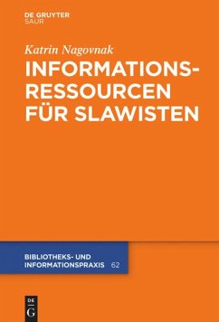 Informationsressourcen für Slawisten - Nagovnak, Katrin