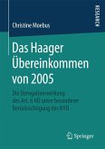 Das Haager Übereinkommen von 2005 (eBook, PDF)