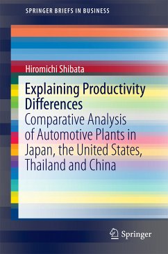 Explaining Productivity Differences (eBook, PDF) - Shibata, Hiromichi