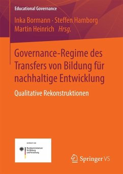 Governance-Regime des Transfers von Bildung für nachhaltige Entwicklung (eBook, PDF)
