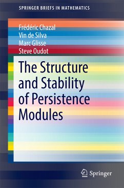The Structure and Stability of Persistence Modules (eBook, PDF) - Chazal, Frédéric; de Silva, Vin; Glisse, Marc; Oudot, Steve