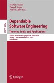 Dependable Software Engineering: Theories, Tools, and Applications (eBook, PDF)