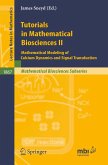 Tutorials in Mathematical Biosciences II (eBook, PDF)