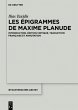 Les Épigrammes de Maxime Planude - Bild 1