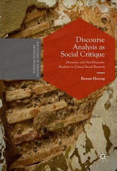 Discourse Analysis as Social Critique (eBook, PDF) - Herzog, Benno
