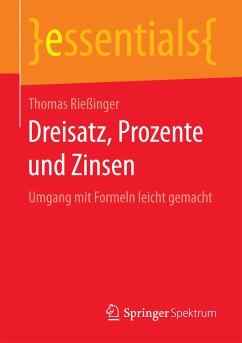 Dreisatz, Prozente und Zinsen (eBook, PDF) - Rießinger, Thomas
