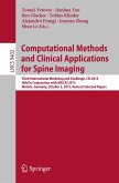 Computational Methods and Clinical Applications for Spine Imaging (eBook, PDF)