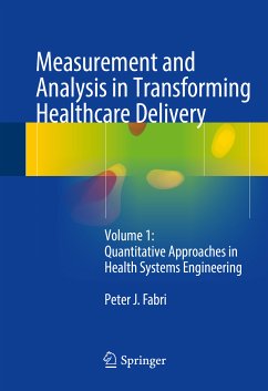 Measurement and Analysis in Transforming Healthcare Delivery (eBook, PDF) - Fabri, Peter J.