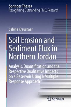 Soil Erosion and Sediment Flux in Northern Jordan (eBook, PDF) - Kraushaar, Sabine