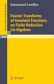 Fourier Transforms of Invariant Functions on Finite Reductive Lie Algebras (eBook, PDF)