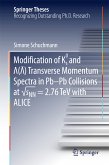 Modification of K0s and Lambda(AntiLambda) Transverse Momentum Spectra in Pb-Pb Collisions at √sNN = 2.76 TeV with ALICE (eBook, PDF)