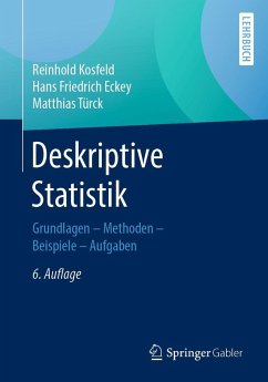 Deskriptive Statistik (eBook, PDF) - Kosfeld, Reinhold; Eckey, Hans Friedrich; Türck, Matthias