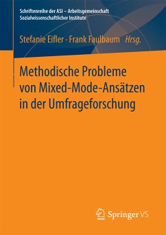 Methodische Probleme von Mixed-Mode-Ansätzen in der Umfrageforschung (eBook, PDF)