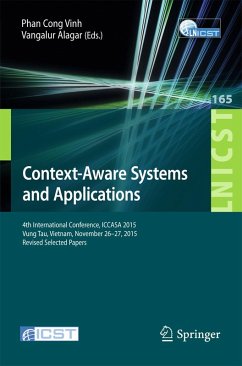 Cover Context-Aware Systems and Applications (eBook, PDF)