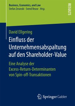 Einfluss der Unternehmensabspaltung auf den Shareholder-Value (eBook, PDF) - Ellgering, David