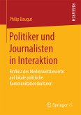 Politiker und Journalisten in Interaktion (eBook, PDF)