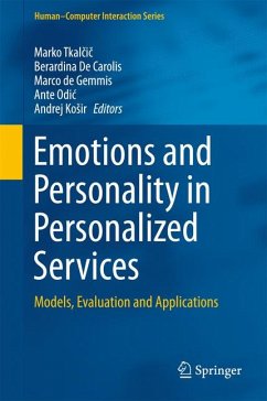 Emotions and Personality in Personalized Services (eBook, PDF)