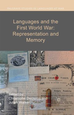 Languages and the First World War: Representation and Memory (eBook, PDF)