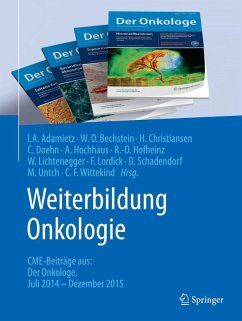 Cover Weiterbildung Onkologie (eBook, PDF)