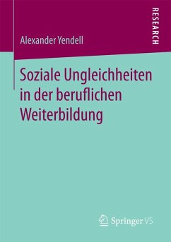 Cover Soziale Ungleichheiten in der beruflichen Weiterbildung (eBook, PDF)