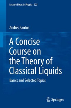 A Concise Course on the Theory of Classical Liquids (eBook, PDF) - Santos, Andrés