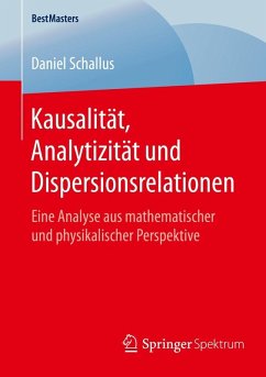 Cover Kausalität, Analytizität und Dispersionsrelationen (eBook, PDF)