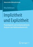 Implizitheit und Explizitheit (eBook, PDF)