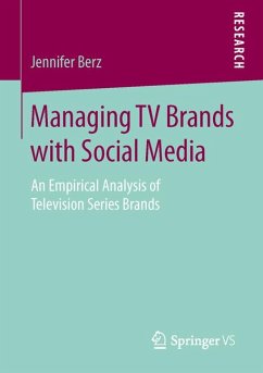 Managing TV Brands with Social Media (eBook, PDF) - Berz, Jennifer