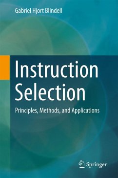 Instruction Selection (eBook, PDF) - Hjort Blindell, Gabriel