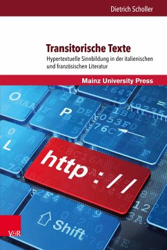 Transitorische Texte (eBook, PDF) - Scholler, Dietrich