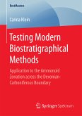 Testing Modern Biostratigraphical Methods (eBook, PDF)