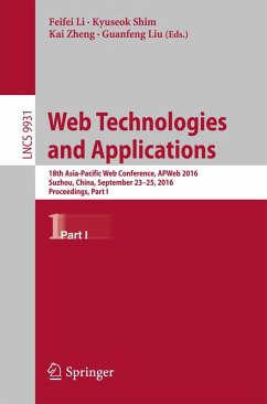 Web Technologies and Applications (eBook, PDF)