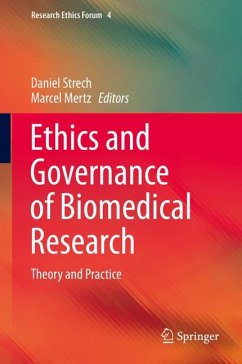 Ethics and Governance of Biomedical Research (eBook, PDF)