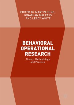 Behavioral Operational Research (eBook, PDF)