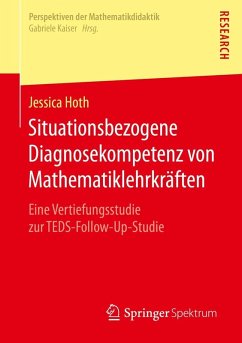Situationsbezogene Diagnosekompetenz von Mathematiklehrkräften (eBook, PDF) - Hoth, Jessica