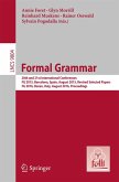 Formal Grammar (eBook, PDF)
