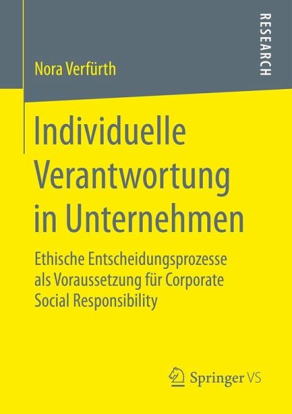 Individuelle Verantwortung in Unternehmen (eBook, PDF)