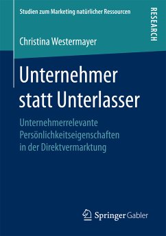 Unternehmer statt Unterlasser (eBook, PDF) - Westermayer, Christina